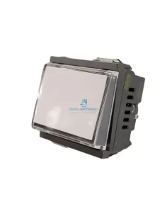 Vimar 17020 Namensschildtaster 1P Nr. 10A 12-24V Grau